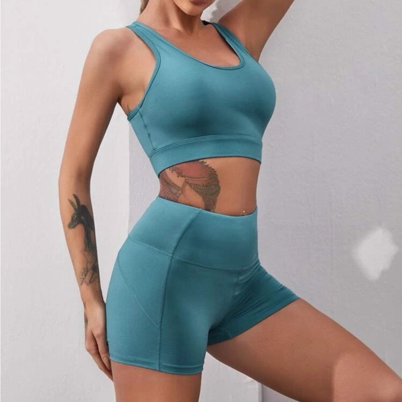 Blue SHEIN gym set! - Picture 4 of 8